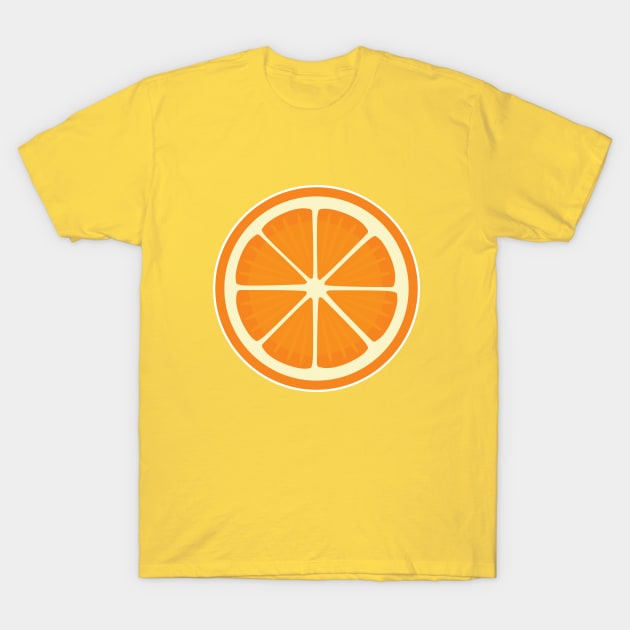 Orange T-Shirt by tjasarome